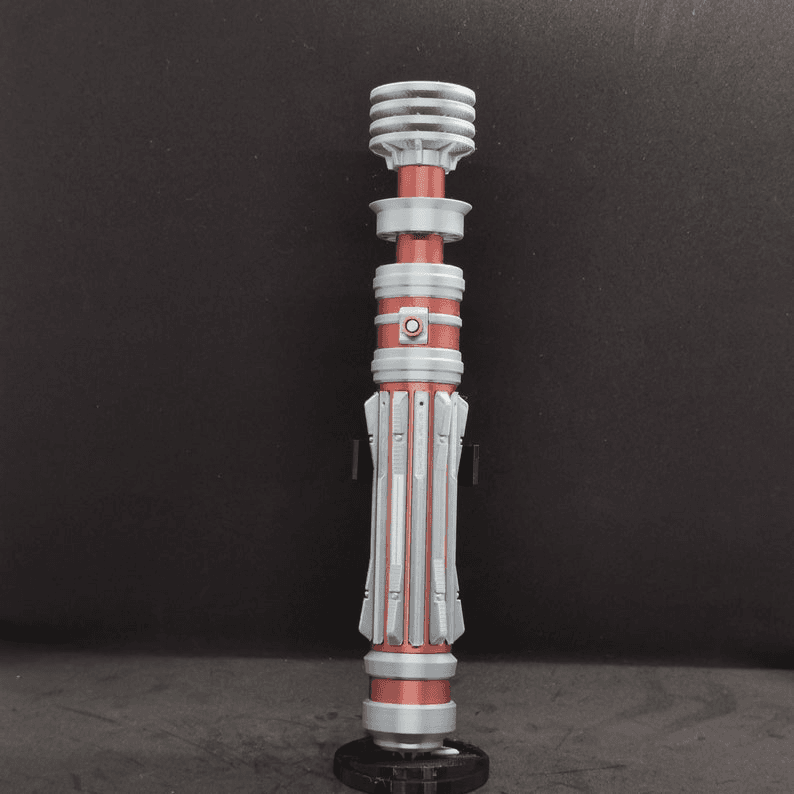 Leia Organa Inspired Lightsaber Prop & Display Stand