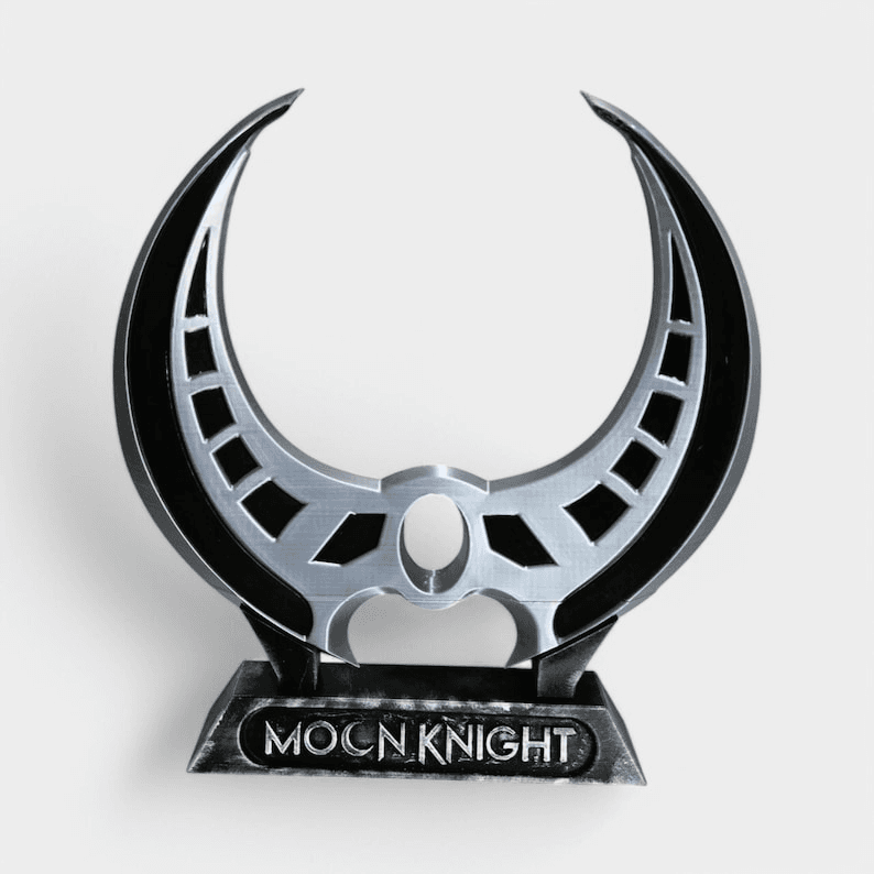 Moon Knight Inspired Crescent Blade Fan Art Prop
