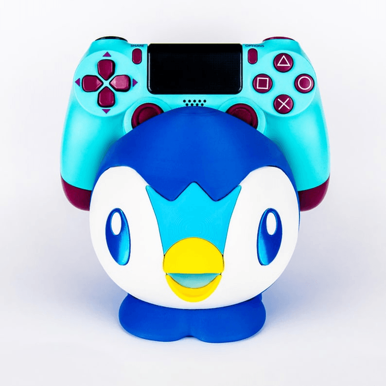 Piplup Inspired Controller Stand | Pokémon Fan Gaming Holder