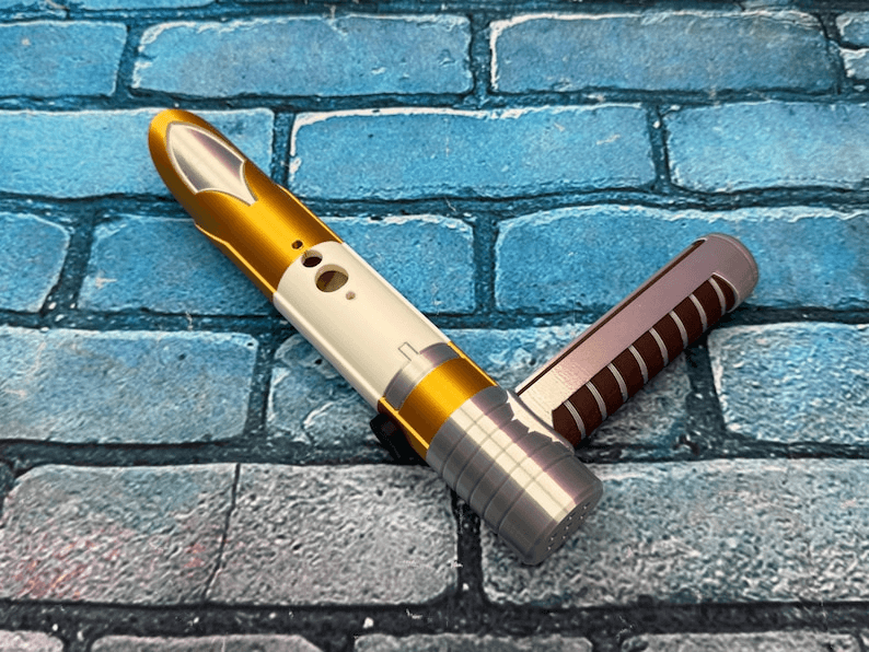Jedi Temple Guard Tonfa Lightsaber – RGB S16 FX Inspired