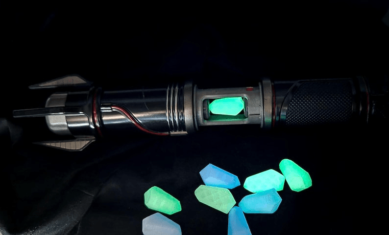 Glow-in-the-Dark Kyber Crystals – Star Wars Inspired