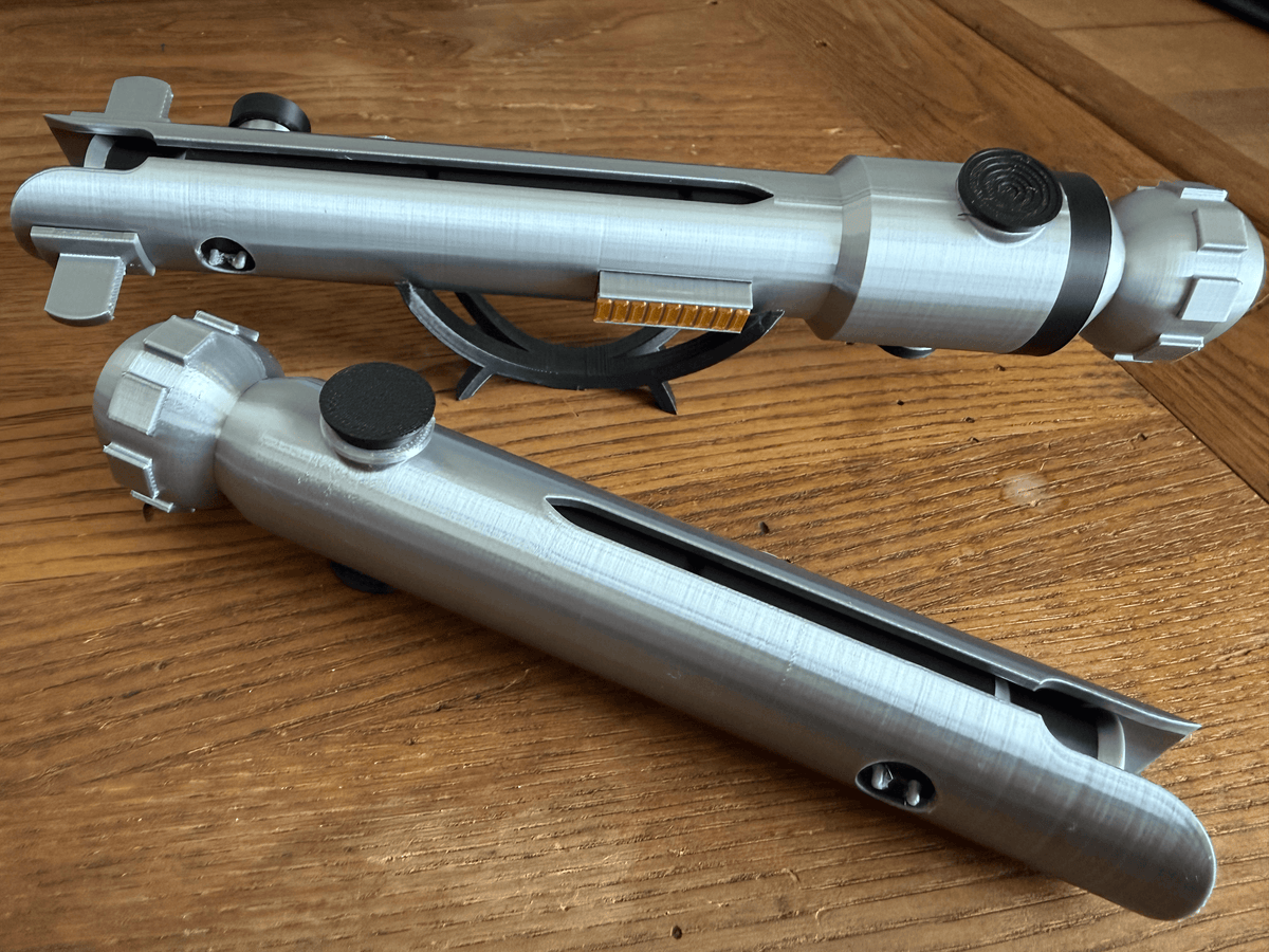 Ahsoka Tano Twin Lightsaber Hilts – Clone Wars Inspired