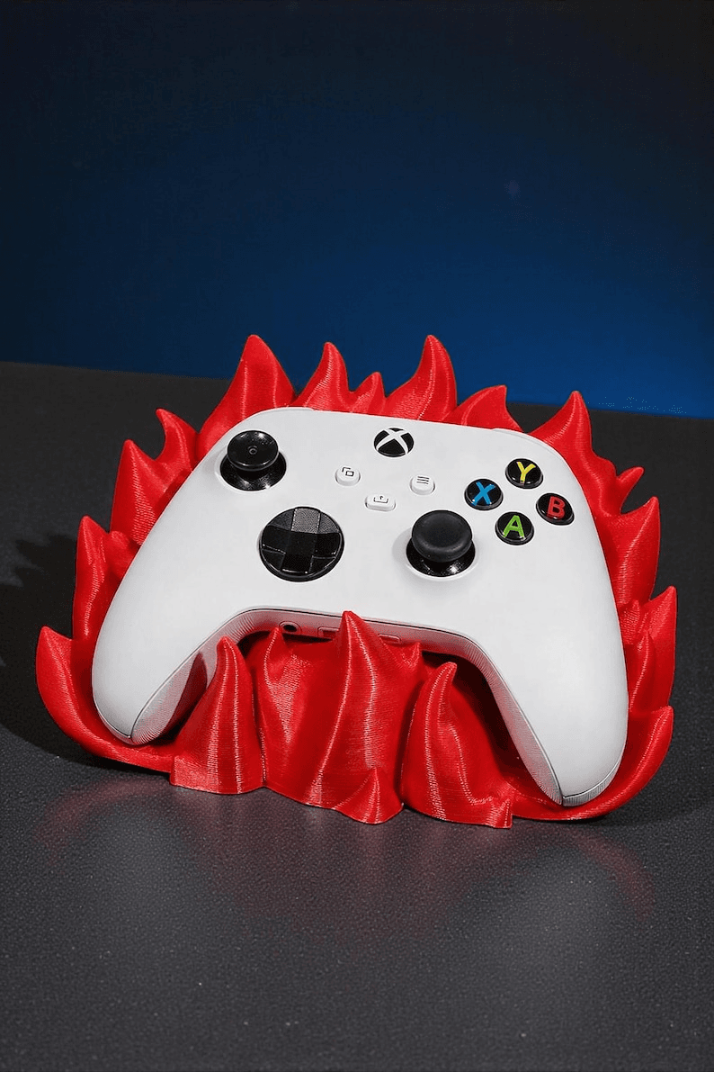 Flame Controller Stand | Fire Gaming Controller Holder