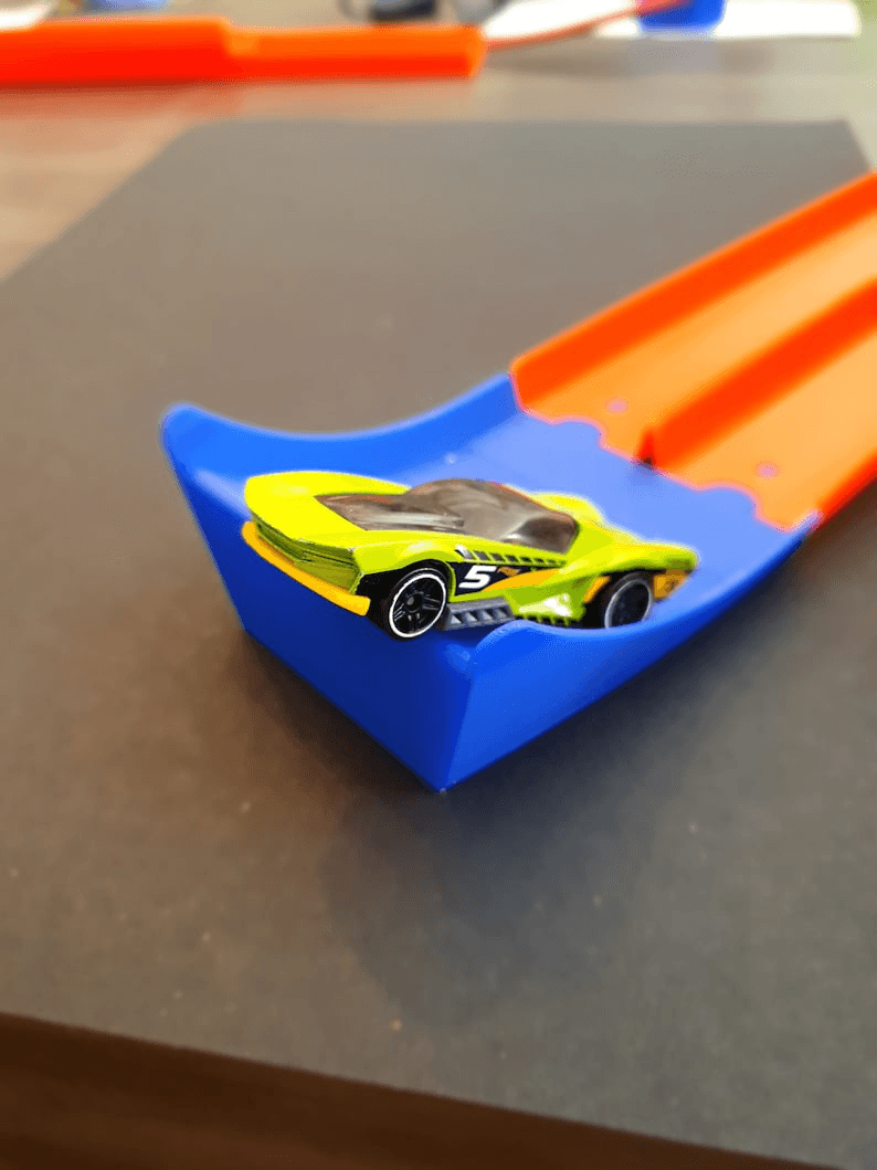 Dual Lane Monster Truck Ramp – No Divider Track Booster