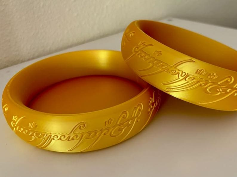 One Ring Inspired Dice Tray – Lord of the Rings Fan Bowl
