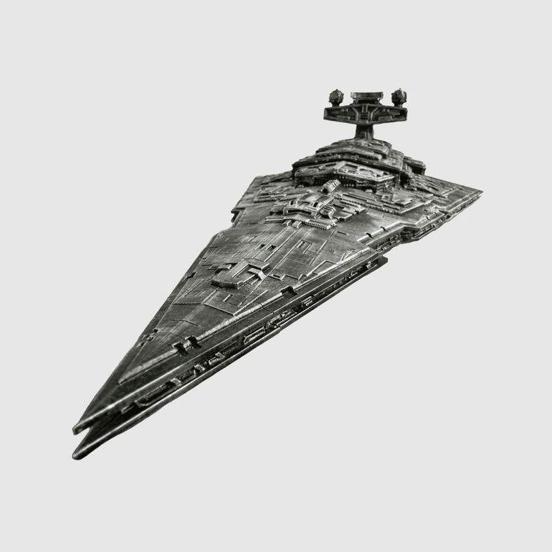 Imperial Star Destroyer Inspired Model with Stand – 55cm