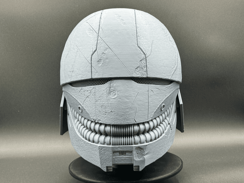 Qimir Inspired Stranger Helmet – Acolyte Fan Cosplay