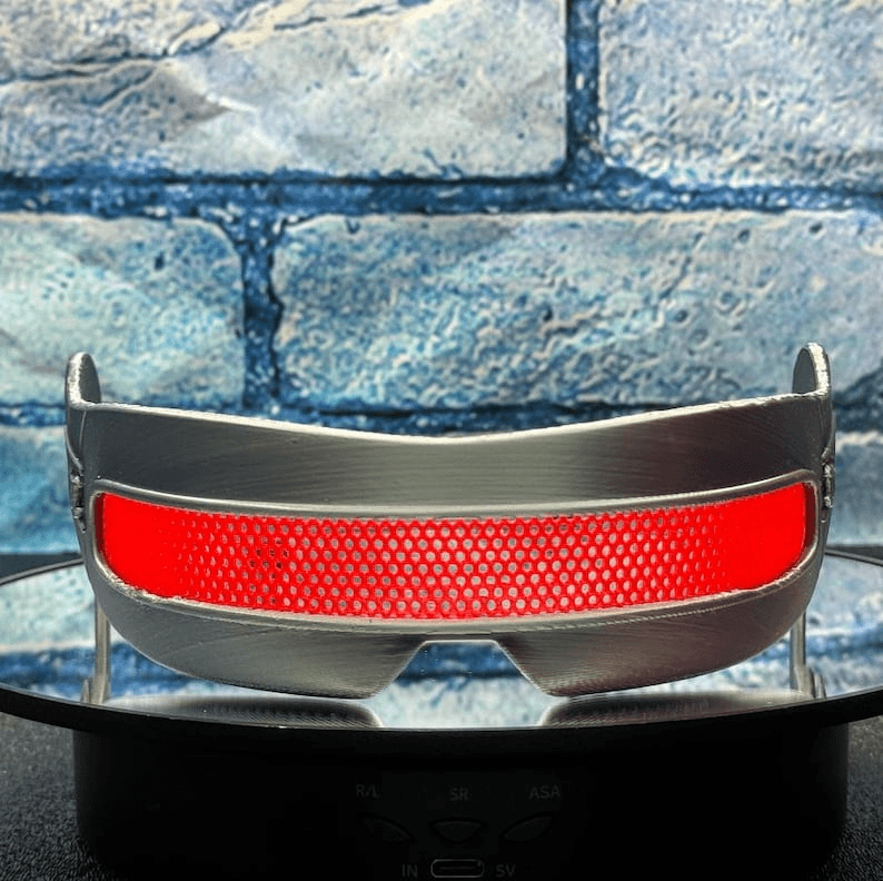 Cyclops-Inspired Visor | X-Men Fan Cosplay Prop