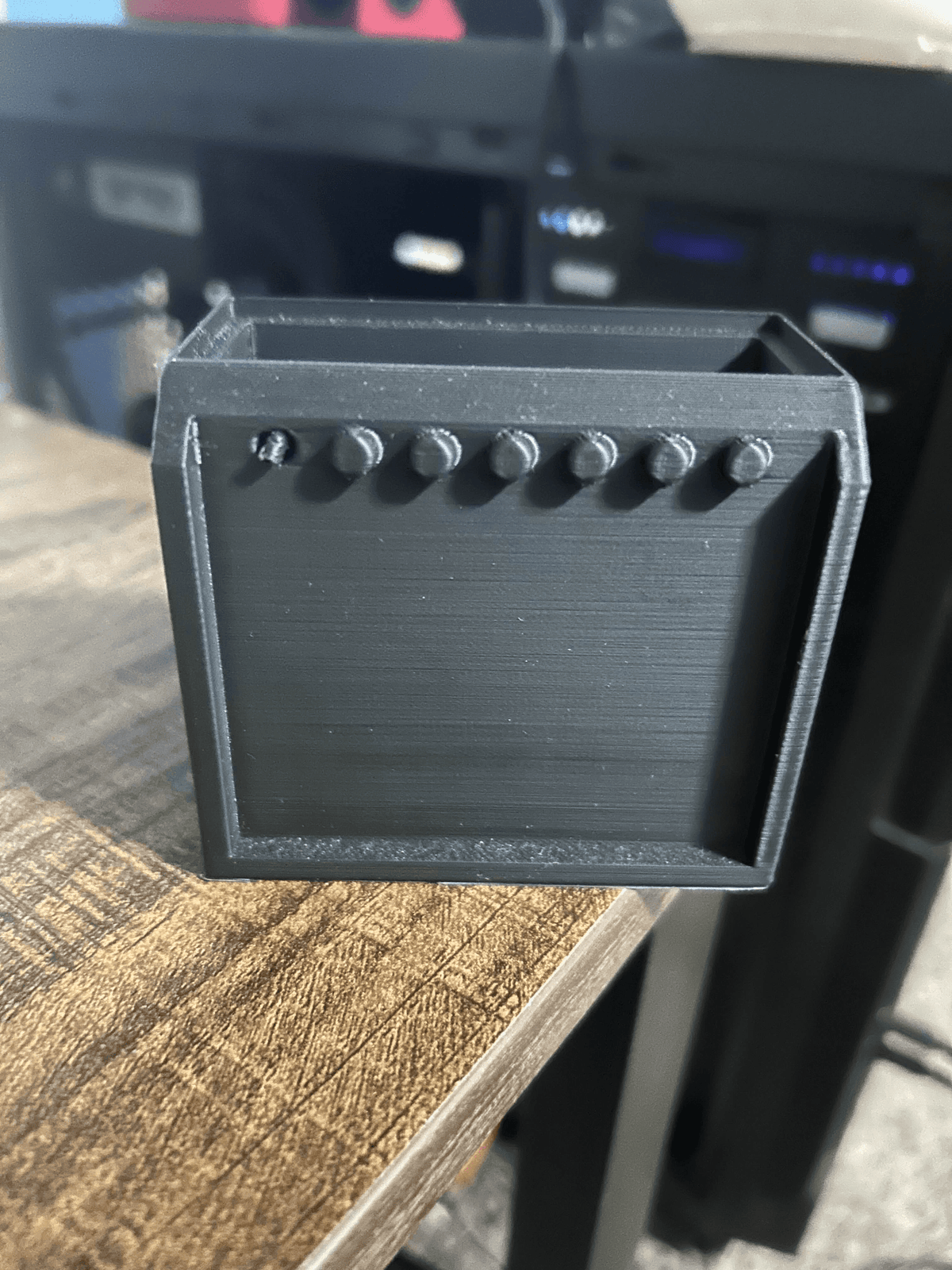Amplifier-Style Guitar Pick Holder & Desk Organiser