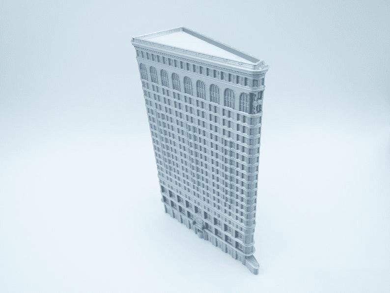Flatiron Building Miniature Model – NYC Skyline Collectible