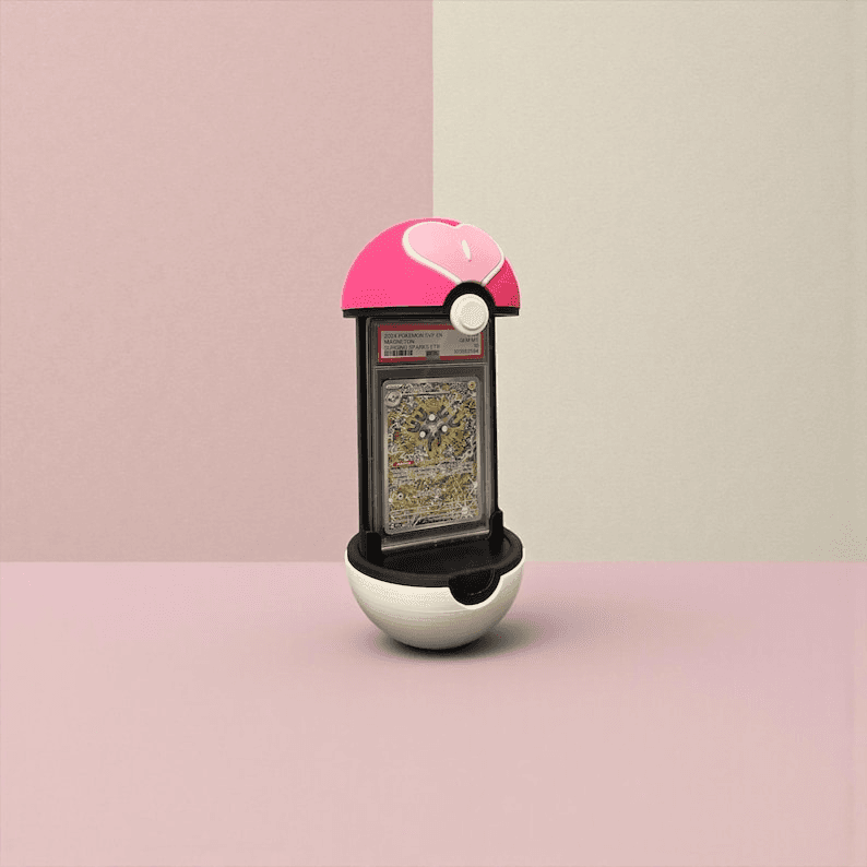 Love Ball Inspired PSA Graded Card Display Stand