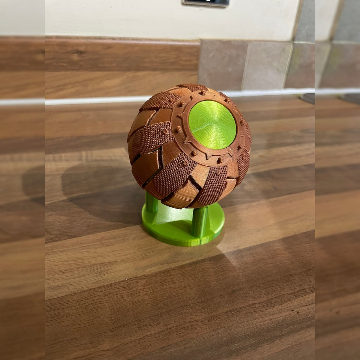 Green Goblin Inspired Pumpkin Bomb Fan Replica Prop