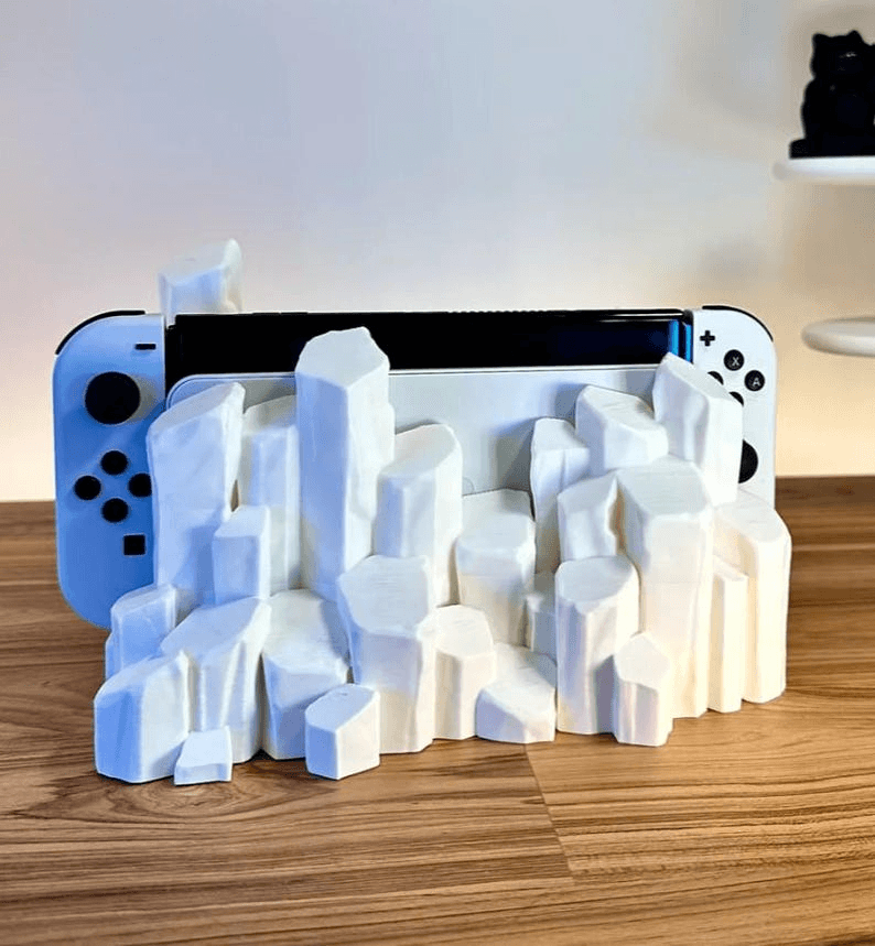 Quartz Crystal-Inspired Nintendo Switch Dock Cover | Classic & OLED