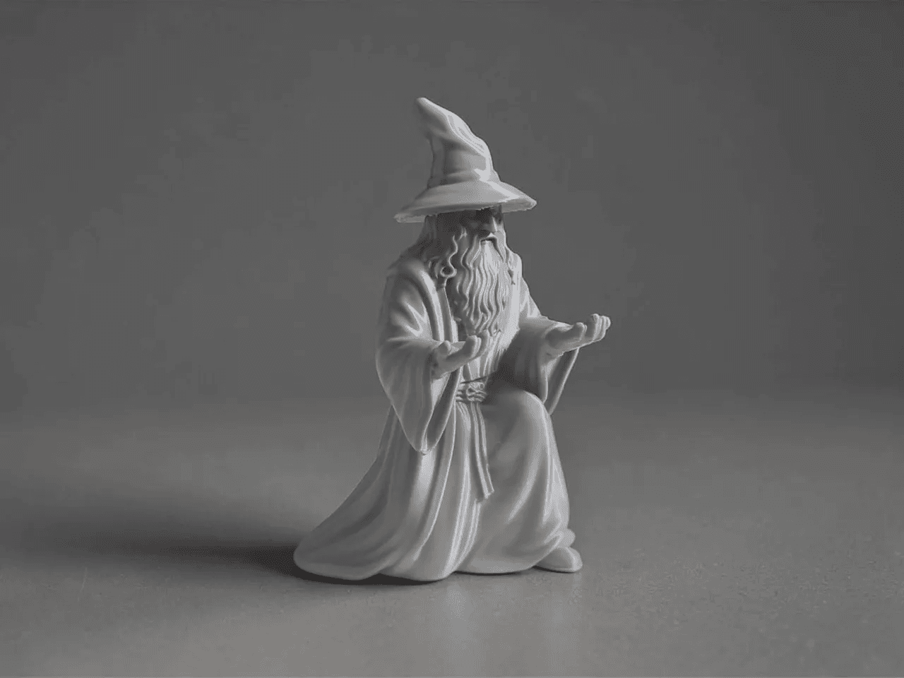 Gandalf-Inspired Wizard Pen Holder | LOTR Fan Gift
