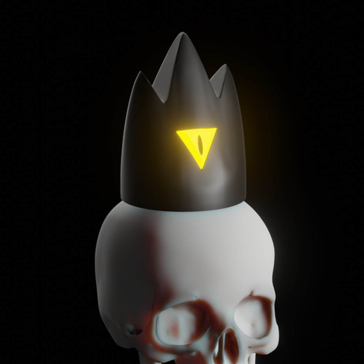 Cult of the Lamb-Inspired Dark Crown Cosplay Prop