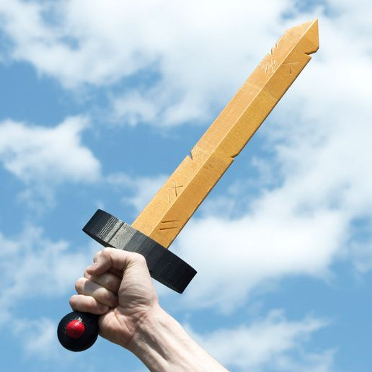 Finn's Golden Sword – Adventure Time Inspired Cosplay Prop