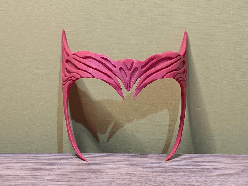 Scarlet Witch Inspired Tiara – Wanda Maximoff Headpiece