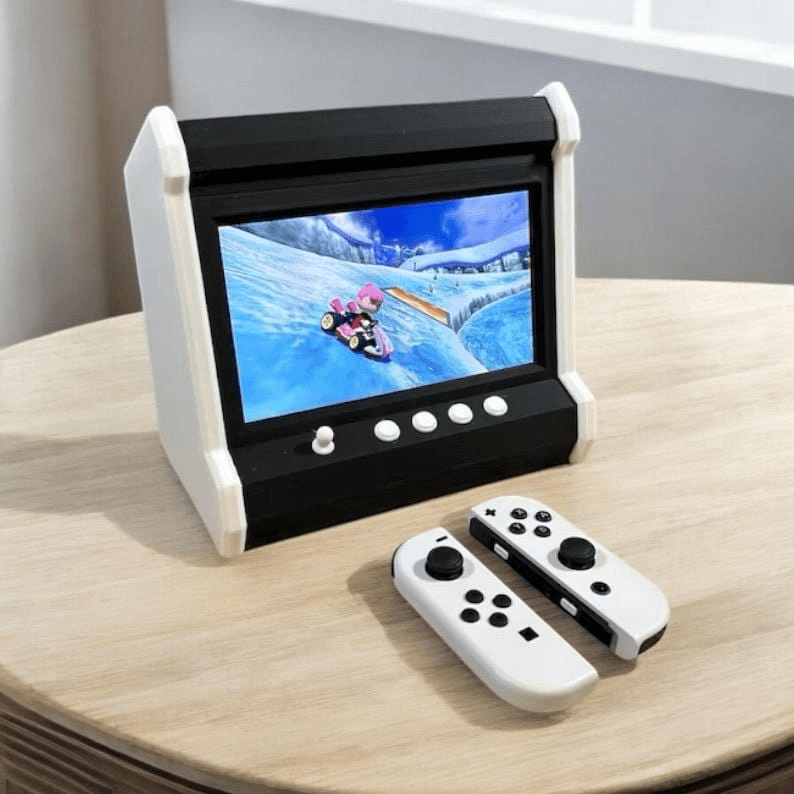 Retro Arcade-Style Nintendo Switch Display Stand