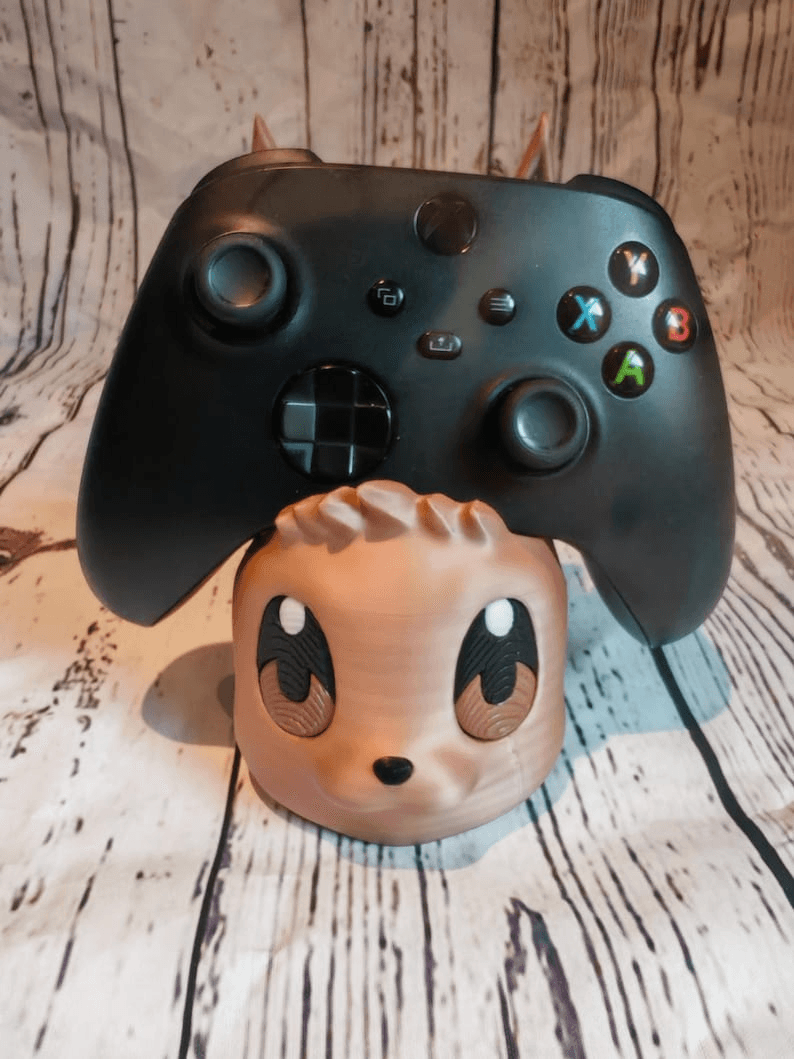 Eevee Inspired Gaming Controller Stand | Pokemon Fan Art
