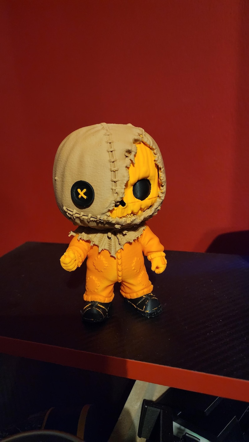 Sam Trick or Treat Inspired Fan Art Halloween Figure