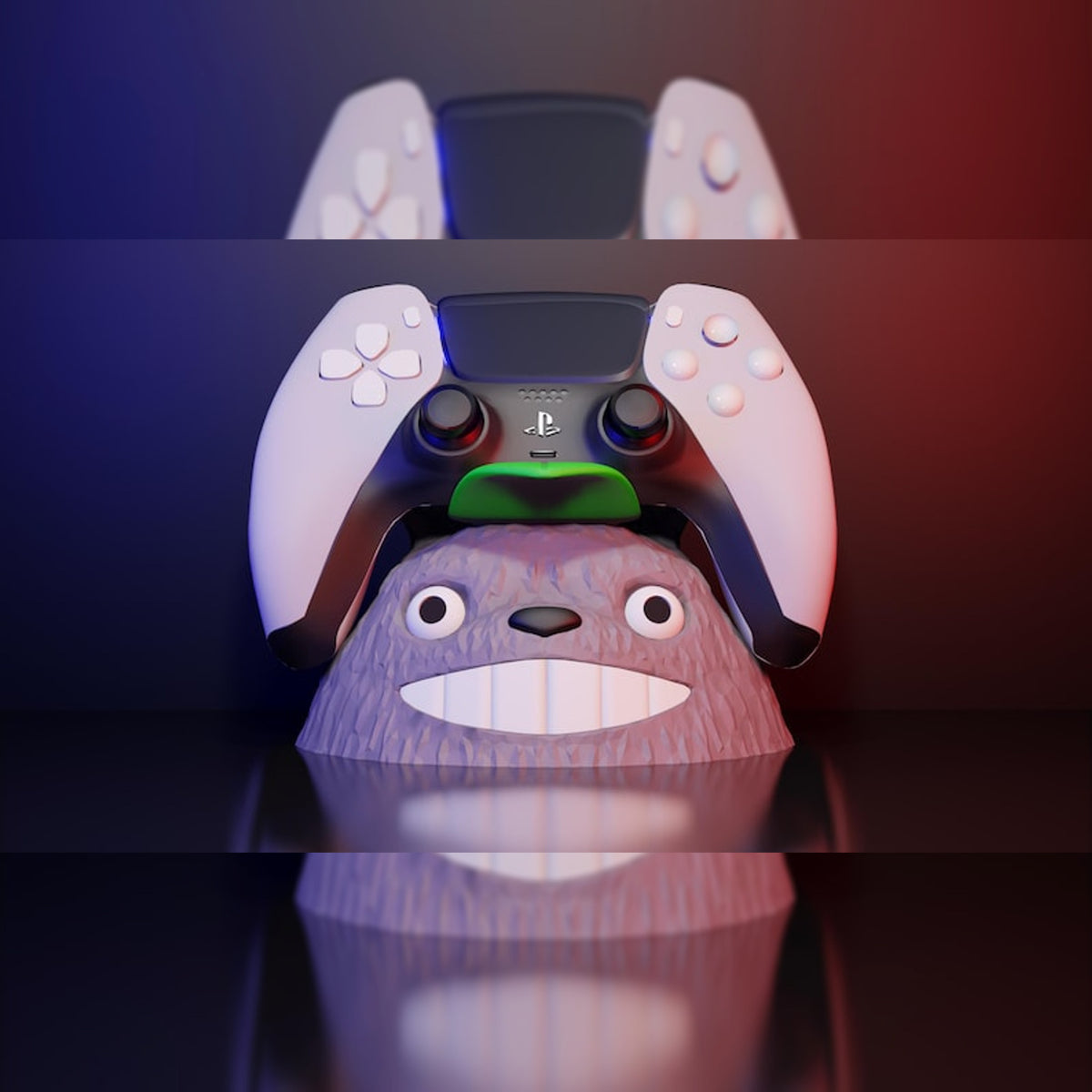Totoro Inspired Controller Stand | Ghibli Fan Art