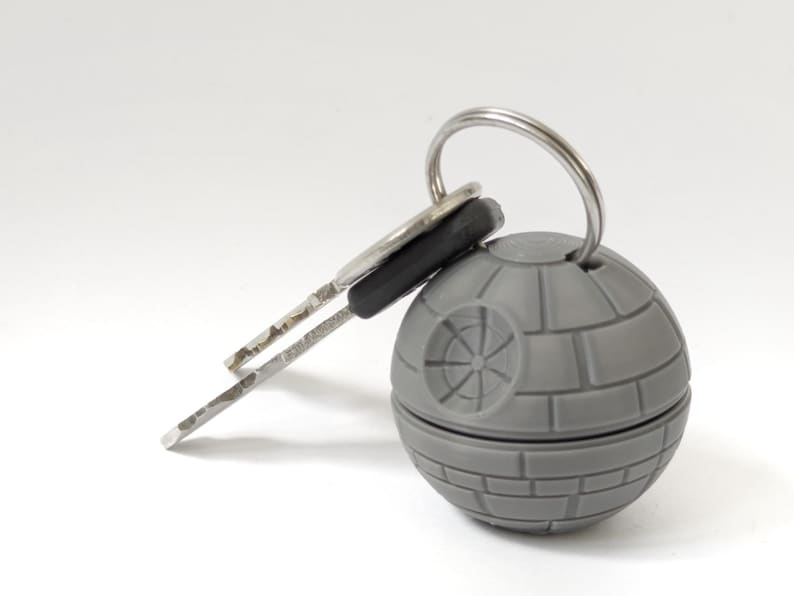 Death Star Inspired Clicky Keychain | Star Wars Fan Gift