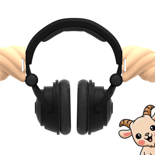 Ram Goat Horns Headphone Attachment – Gaming Headset Clip