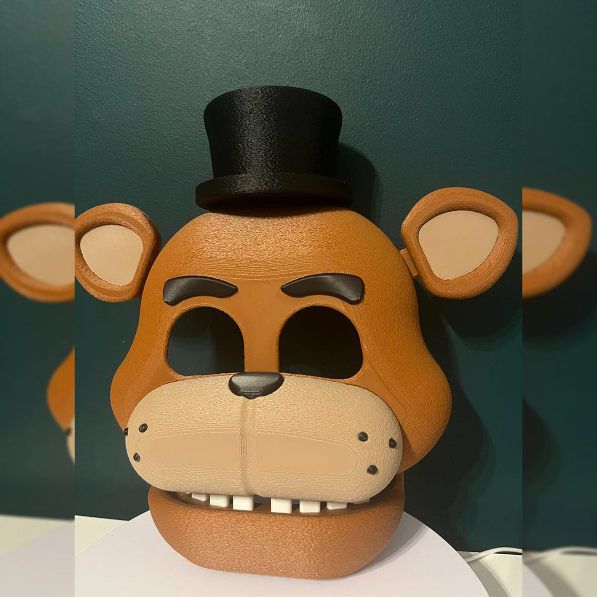 Freddy Fazbear Inspired Fan Cosplay Mask Accessory