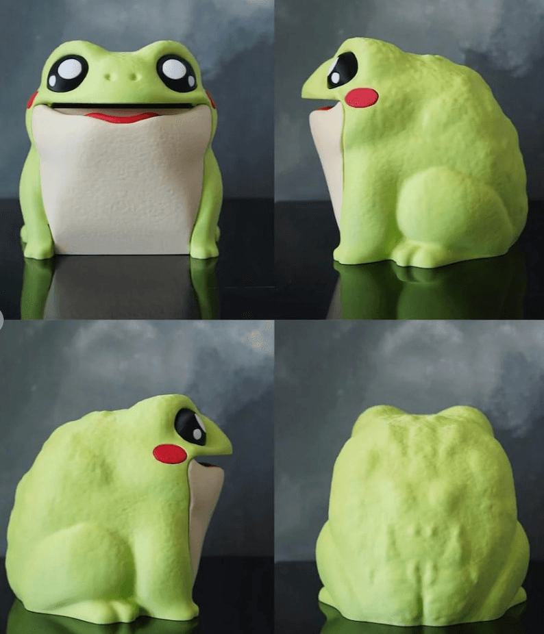 Frodrick the Froggy Toilet Paper & Tissue Dispenser