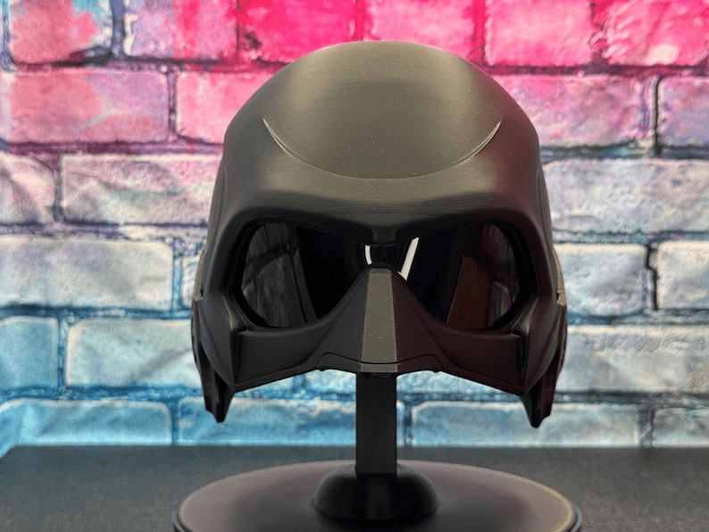 Black Noir Inspired Helmet Mask – Cosplay Fan Replica