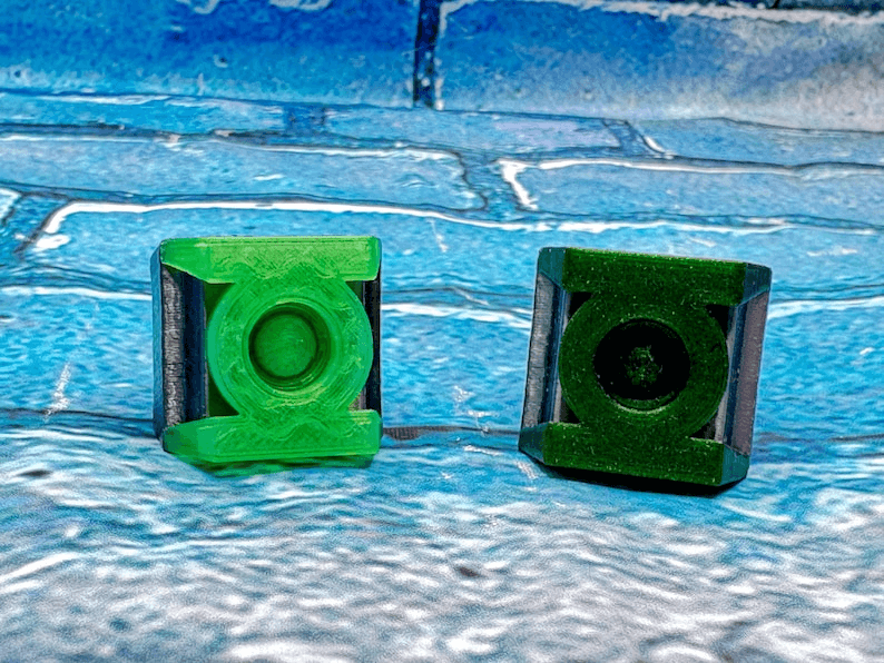 Green Lantern Inspired Cosplay Ring | DC Fan Symbol