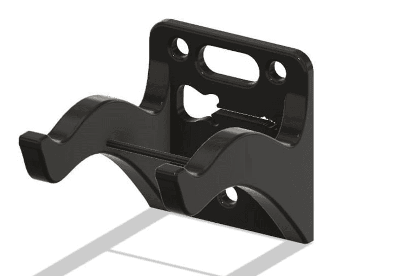 Fantasy Shield Guitar Hanger | Medieval Wall Mount Hook