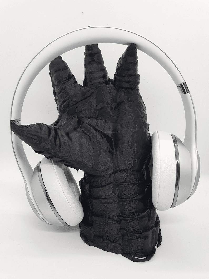 Godzilla-Inspired Monster Headphone & Controller Stand