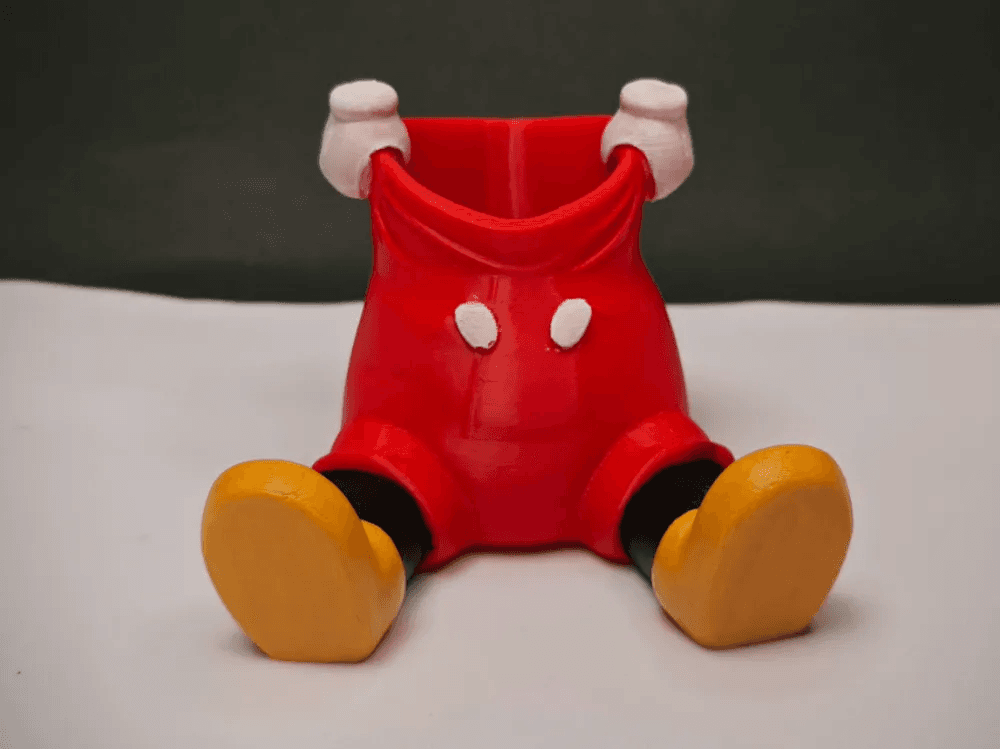 Mickey Mouse Inspired Pen & Phone Holder | Novelty Desk Tidy