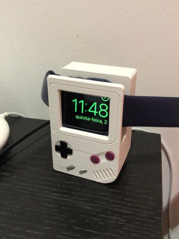 Game Boy Inspired Apple Watch Stand | Retro Gaming Dock