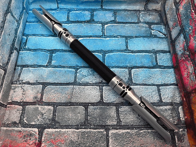 Cal Kestis Inspired Double-Bladed RGB FX Lightsaber