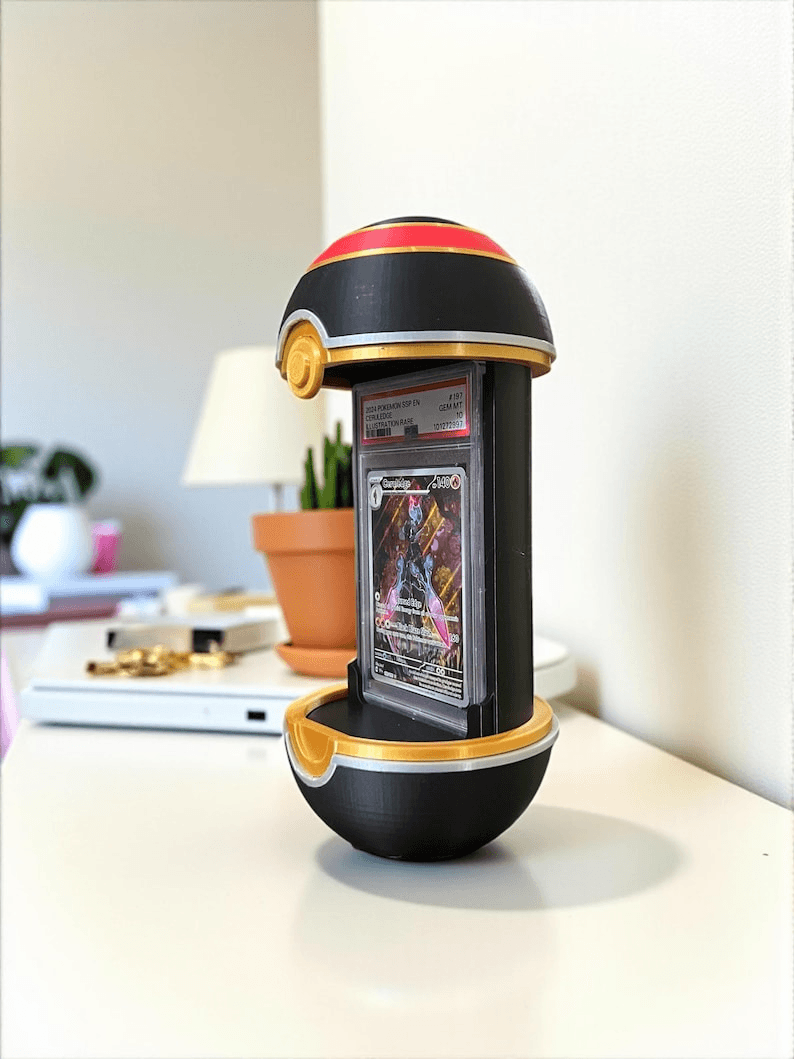 Luxury Ball Inspired PSA Card Holder & Display Stand