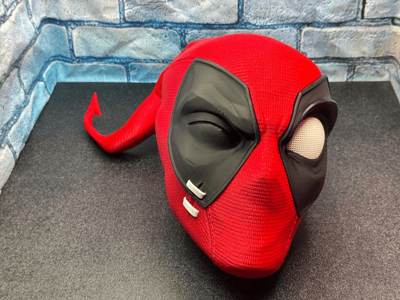 Deadpool Inspired Fan Helmet Mask | Marvel Rivals Cosplay
