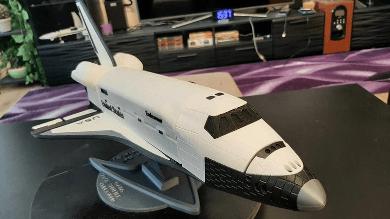 NASA Endeavour Space Shuttle Inspired Detailed Collector Model