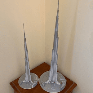 Burj Khalifa Inspired Tower Model | Dubai Skyline Figurine