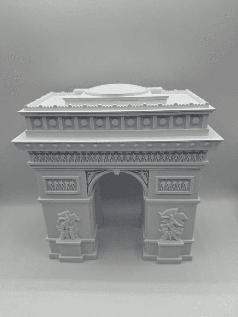 Arc de Triomphe Inspired Miniature Landmark Model