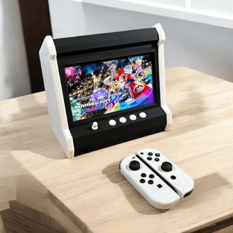 Retro Arcade-Style Nintendo Switch Display Stand