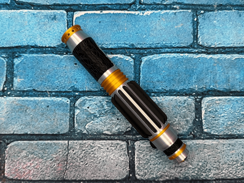 Mace Windu Inspired Lightsaber Hilt Cosplay Prop