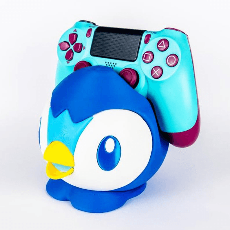 Piplup Inspired Controller Stand | Pokémon Fan Gaming Holder