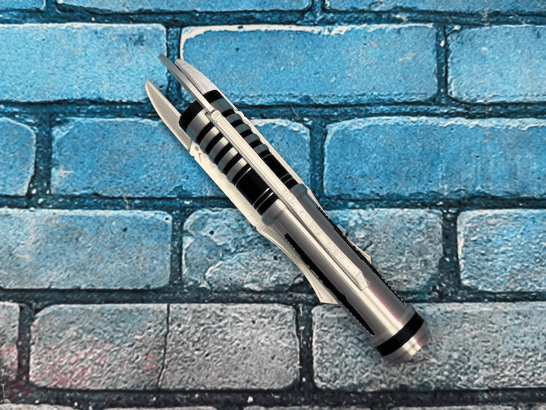 Revan Inspired Lightsaber Cosplay Prop – Purple Hilt