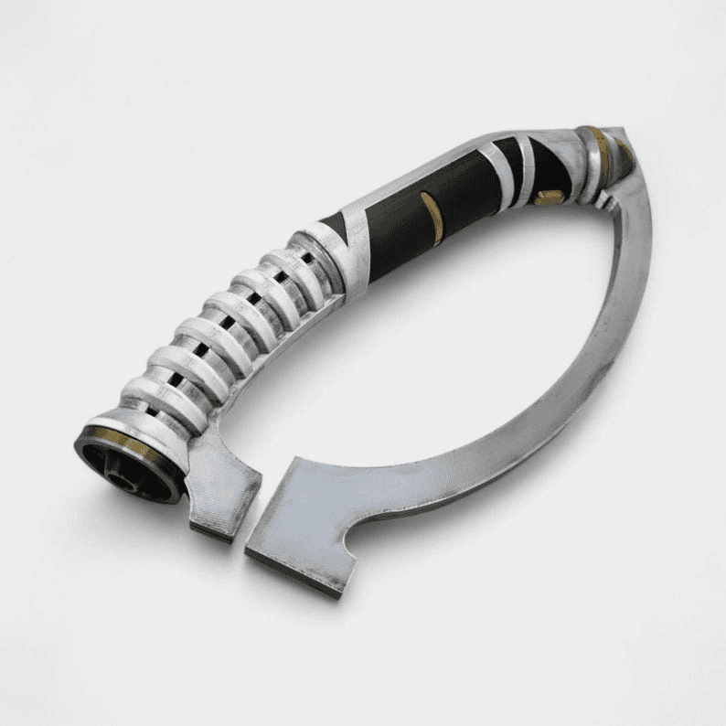 Oppo Rancisis Inspired Lightsaber Fan Replica Prop