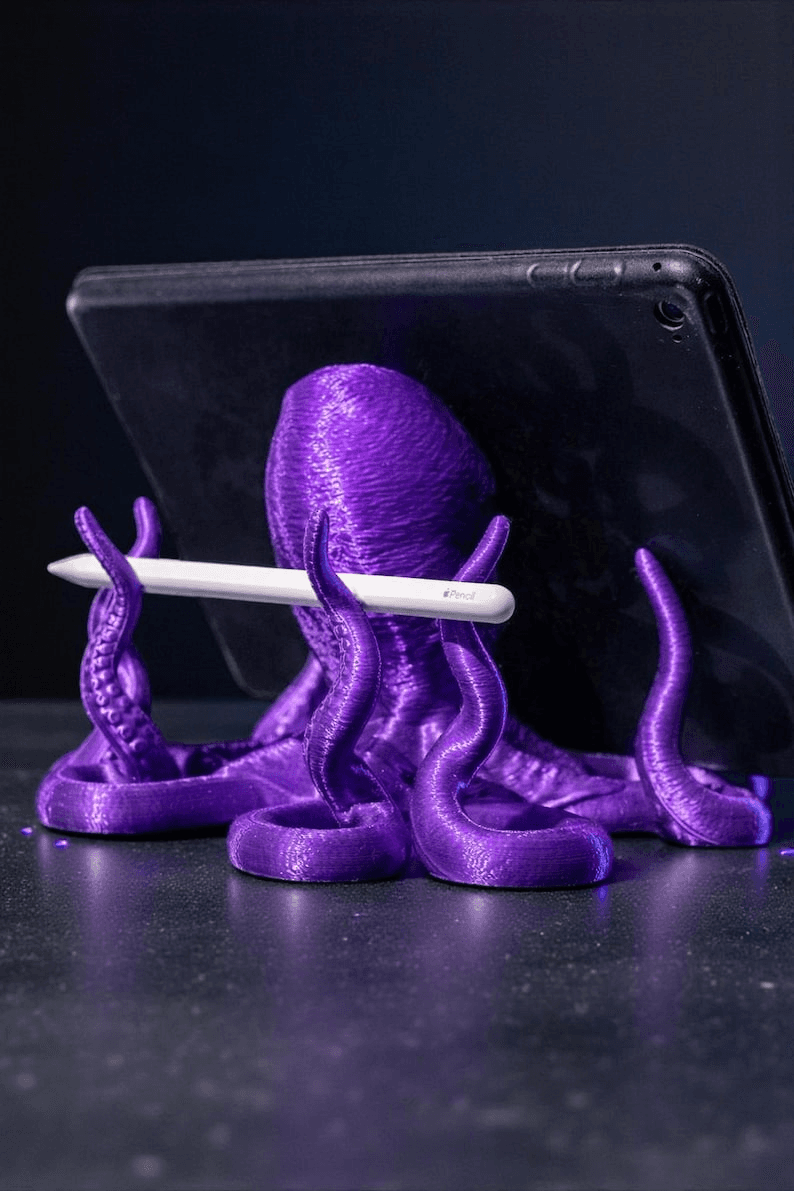 Octopus Tentacle Phone & Tablet Stand – Novelty Desk Holder