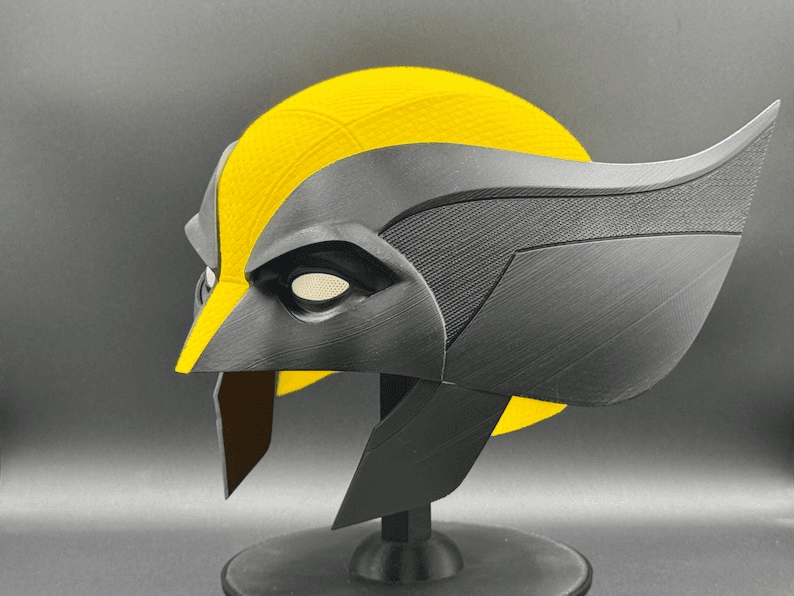 Wolverine-Inspired Fan Helmet – Deadpool & Wolverine Cosplay Mask
