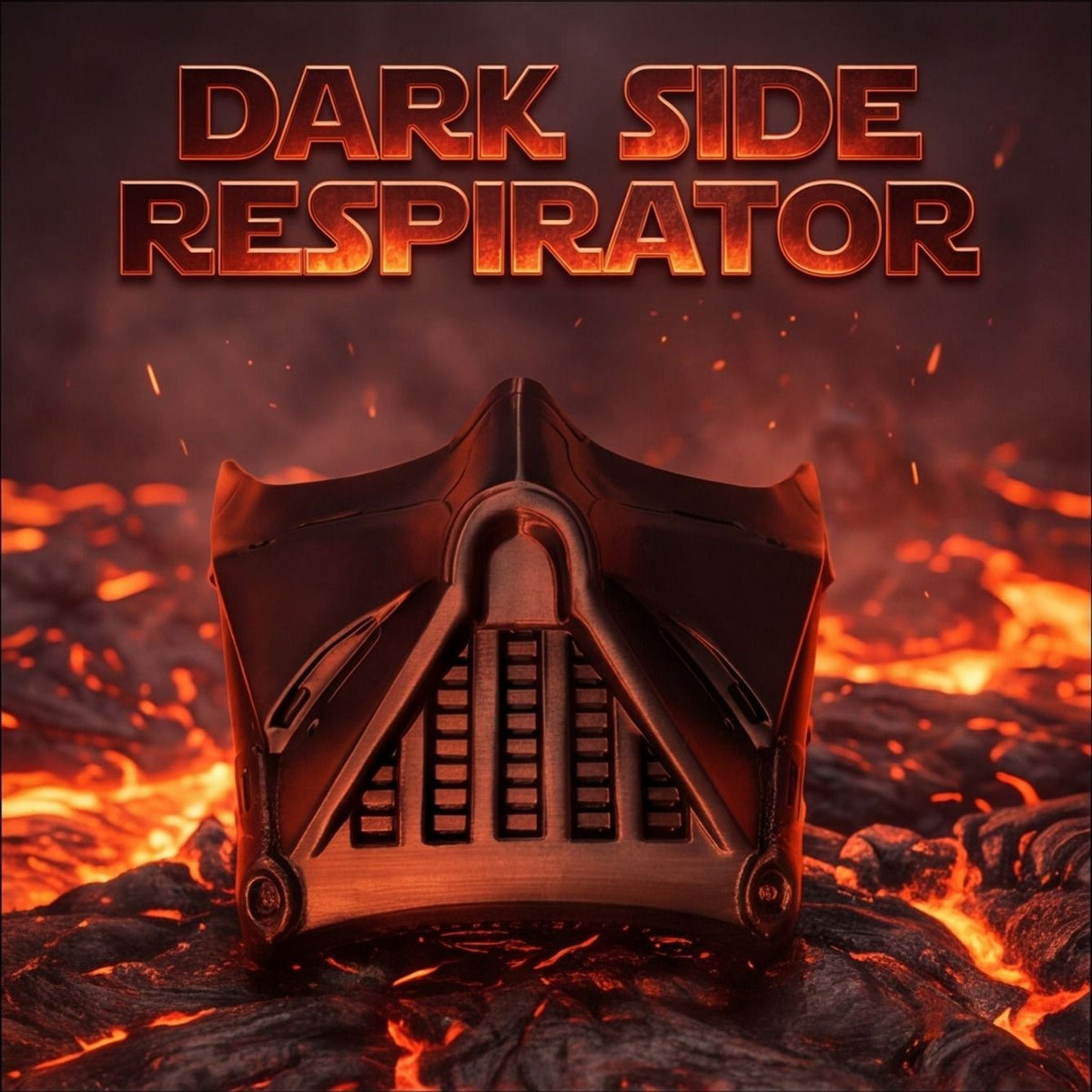 Dark Side Respirator Mask | Vader-Inspired Fan Costume Prop