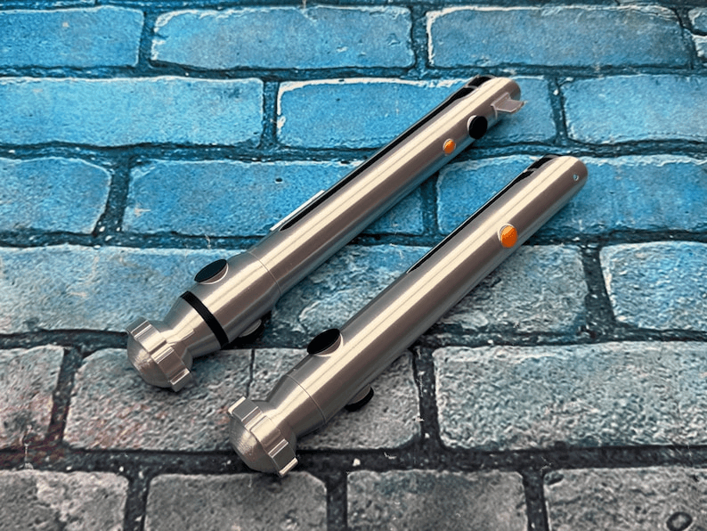 Ahsoka Tano Inspired RGB FX Dual Lightsaber Hilt Set